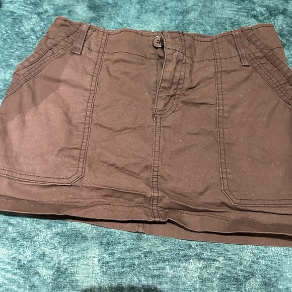 Wild Fable Dark Brown mini skirt giving Y2K - Picture 1 of 5
